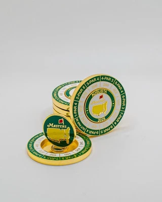 AUGUSTA NATIONAL GOLF CLUB 2025 Masters Tournament Coin and Magnetic Ball Marker Augusta National Mondomark