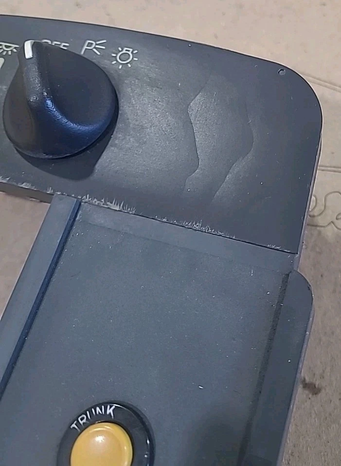 1994-1996 Chevrolet Chevy Caprice 9C1 Headlight Switch Panel OEM Foto 3 de 3