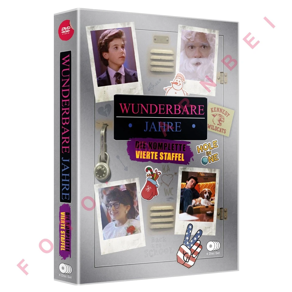 Wunderbare Jahre Staffel 4 ( 4 DvDs 653 Min. Deutscher Ton ) NEU