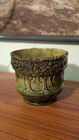Rare Brush McCoy Sylvan Line Woodland 5.75" Jardiniere, c. 1916, Excellent
