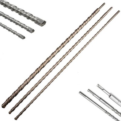 SDS Plus Wandbohrer 3er Set 100 cm für Dübel- und Abbruchbohrer