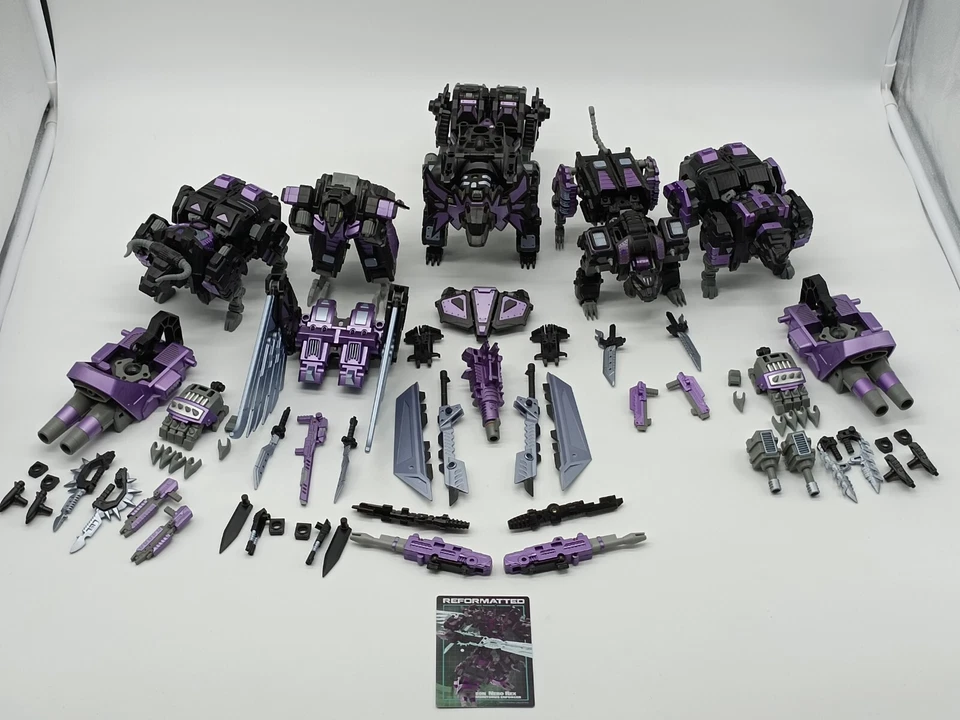 Mastermind Creations Reformatted R-20N Nero Rex (third party Predaking) - Immagine 2 di 4