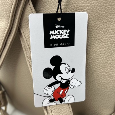 Primark Disney Backpack Mickey Mouse NWT Cream & Beige | eBay display picture 3