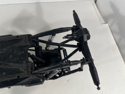 Axial Yeti 380 1/10 4x4 RC Rock Racer Roller Slider Chassis Bashed, See Images - Picture 21 of 24