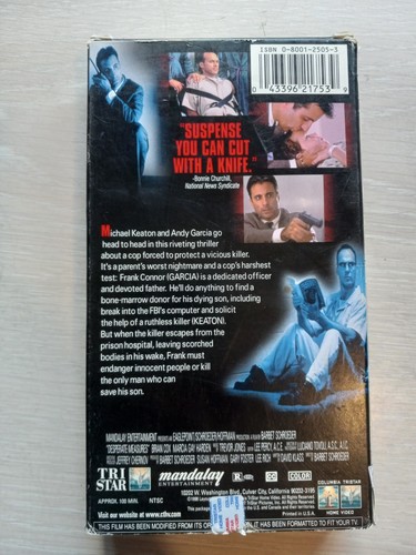 Desperate Measures VHS Kassette Michael Keaton - Bild 3 von 7