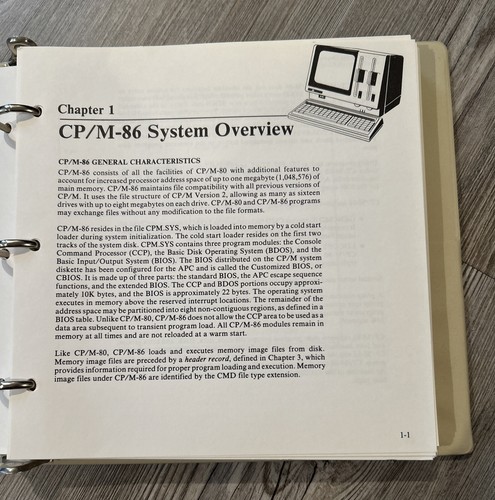 CP/M-86 Operating System 1986 Digital Research NEC APC 8” Disklette - 第 12/24 張圖片