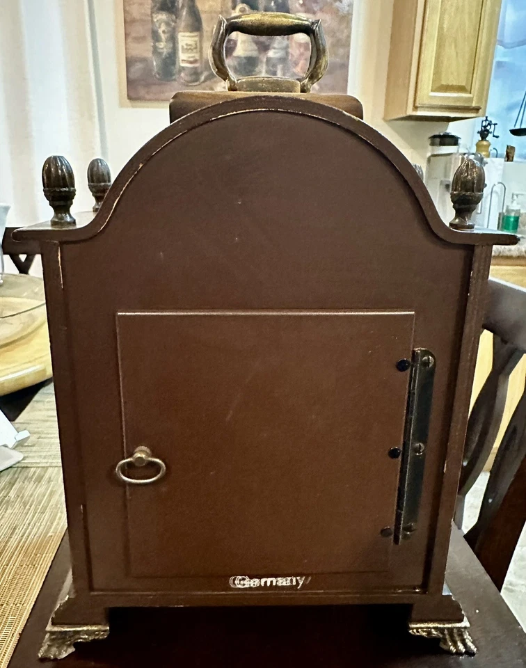 BULOVA GUSTAV BECKER 130-020 - FASES LUNARES - FIRMADO POR FRANZ HERMLE e SON Foto 4 de 4