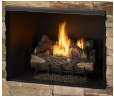 Monessen Exacta 36'' Circulating Clean Face Firebox, No Panels, BUF36A