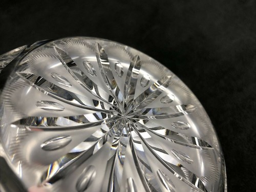 Pitkin & Brooks ABP Cut Glass DELMAR Pattern 4 3/4" Powder Jar (no lid) 1913 - Picture 10 of 12
