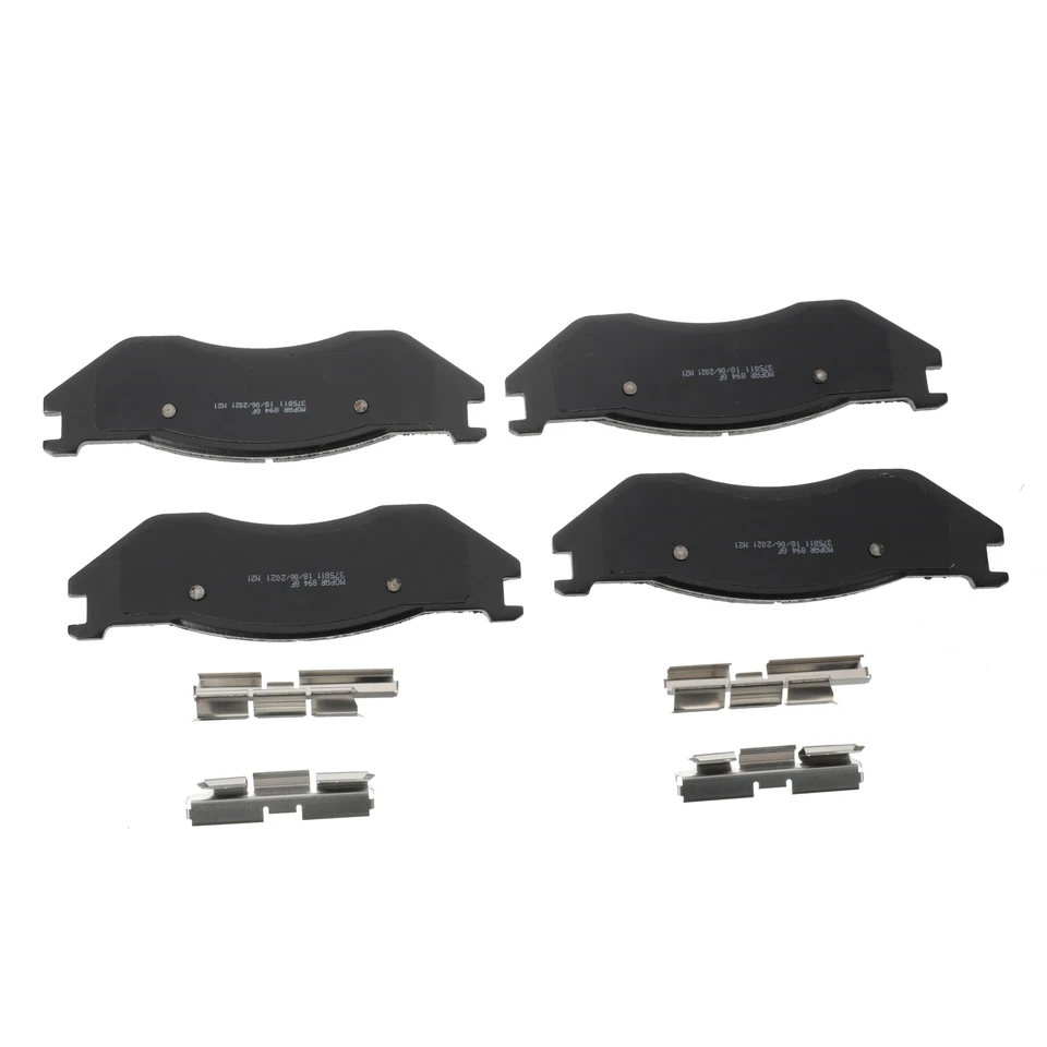 02-05 Dodge Ram 1500 2x2 4x4 y Durango 2004-2006 pastillas de freno delanteras OEM NUEVO MOPAR Foto 2 de 3