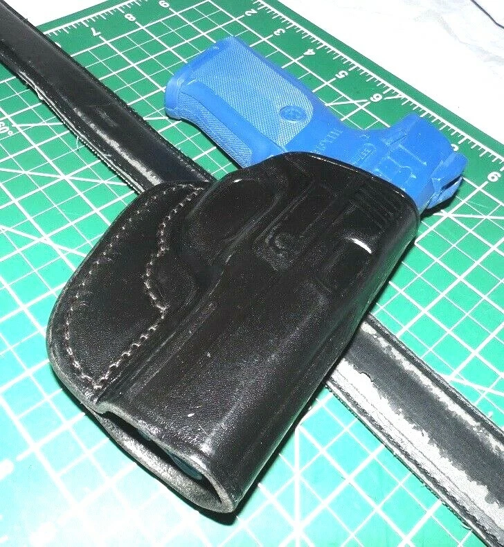 Tagua CDH3-350 RH Black Leather CROSSDRAW Holster for Ruger SR9 SR40 9E - Image 3 of 4
