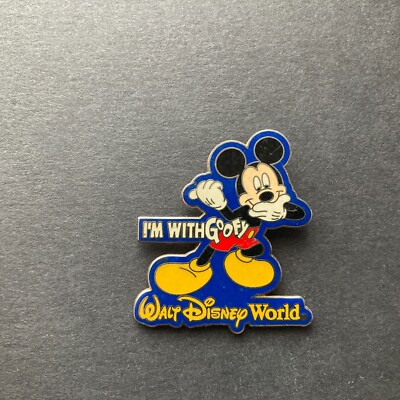 WDW - Mickey Mouse - I'm with Goofy Disney Pin 24330