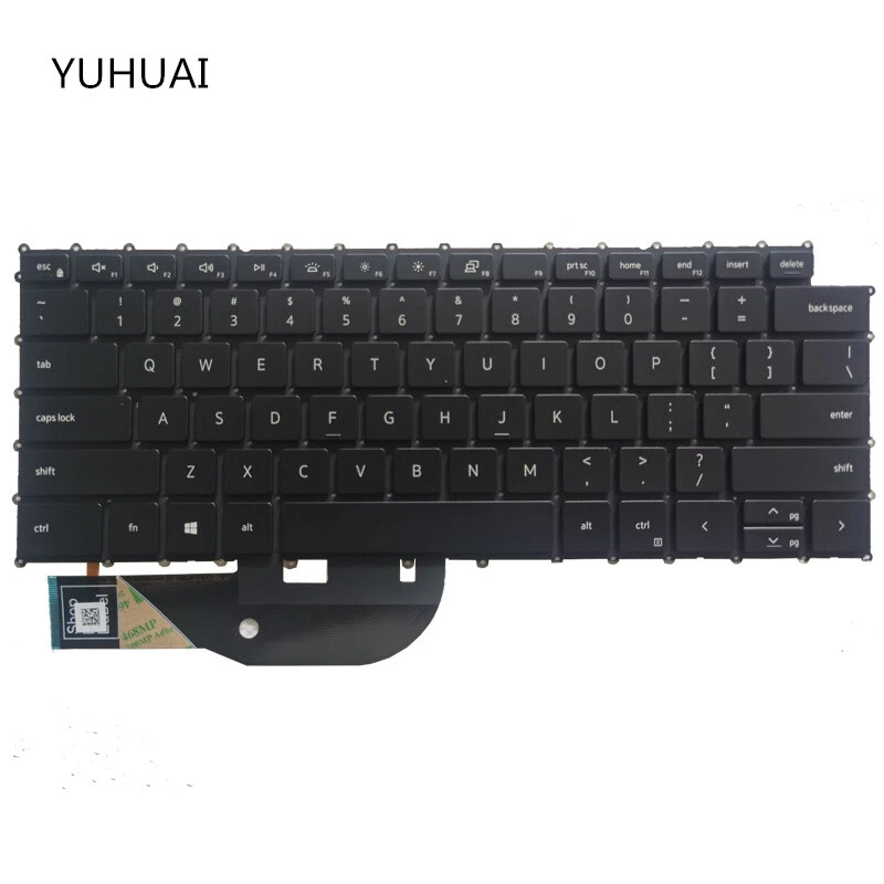 NUEVO PARA Teclado Dell Precision 5550 5560 5750 5760 XPS 9500 9510 9700 9710 EE. UU. Foto 2 de 4