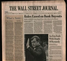 Wall Street Journal Aug 27, 2009 Ted Kennedy, Apple Enters China 110221WEEM