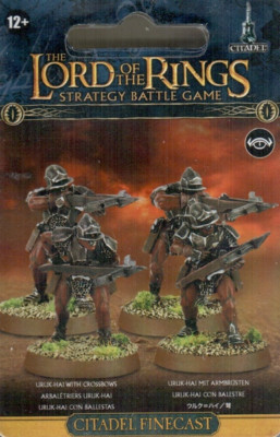 Uruk-Hai with Crossbows Blister Hobbit Lord of the Rings Games Workshop NEW
