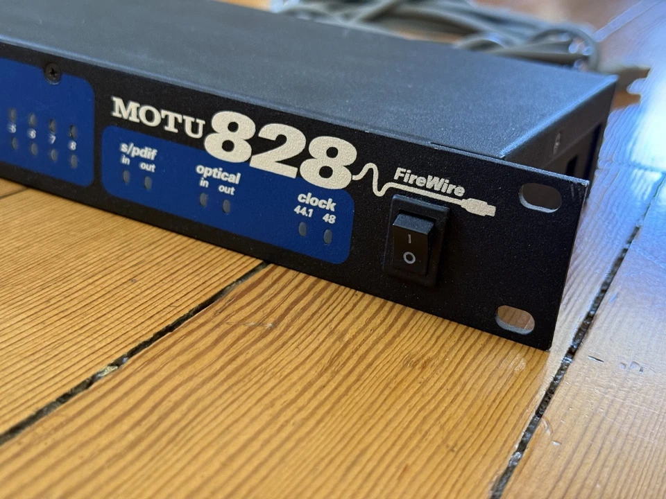 Original MOTU 828 Mk1 Firewire Audio Interface - Made in USA - WORKING - Image 3 of 4