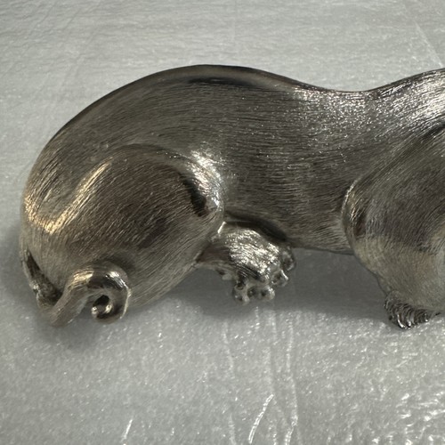 CHRISTOPHER ROSS 1985 SILVER PANTHER BELT BUCKLE - Picture 3 of 9