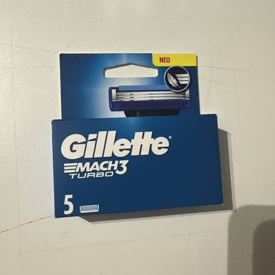 Gillette MACH3 TURBO Rasierklingen 5 St.