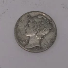 1942  Mercury Silver Dime 90%