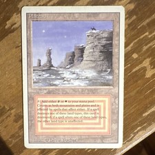 Wizards Plateau Land Rare Regular Revised Edition Drew Tucker English