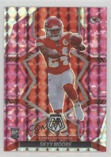 2022 Panini Mosaic Rookies Pink Camo Mosaic Prizm Skyy Moore #319 0nr3