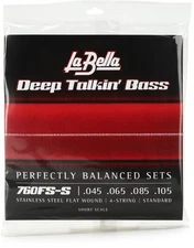 La Bella 760FS-S Deep Talkin' Bass Flatwound Bass Strings - Standard Short Scale