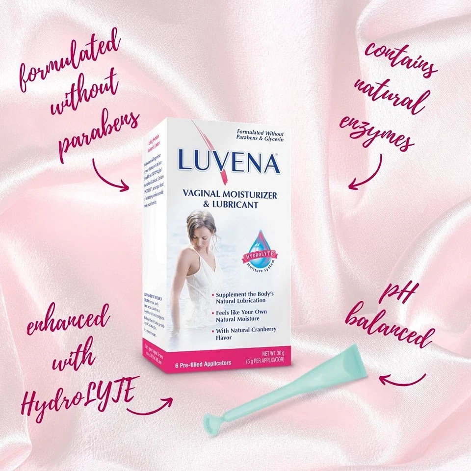 Crema hidratante vaginal LUVENA - Apoyo para la menopausia, sequedad íntima e irritación... Foto 2 de 4