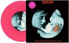 QUEEN Too Much Love Will Kill You UK 1996 PINK VINYL Parlophone 🟢MINT/MINT🟢