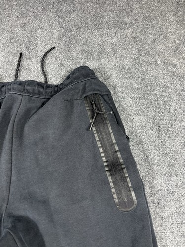 Nike Tech Jogginghose Herren Größe Small Tapered Sweatpants Schwarz Kordelzug Athleisure - Bild 7 von 11