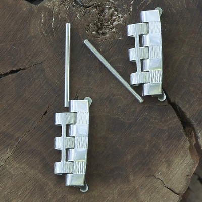Rare 18mm straight lug ends for Zenith NSA 7-row steel vintage watch band 5 sold