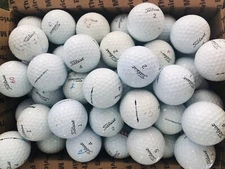 50 Titleist Pro V1 / V1X 3A Used Balls Golf Balls AAA