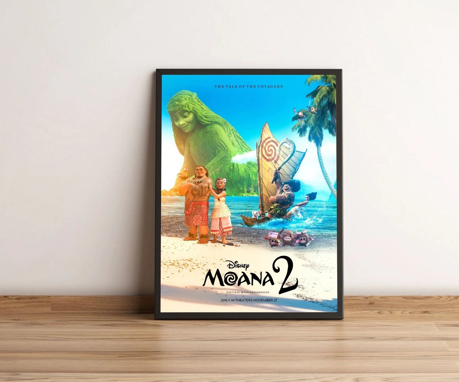 Disney Moana 2 2024 Movie Poster