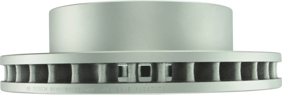 Rotor de freno de disco delantero Bosch QuietCast 2001-2003 Chevrolet Silverado 1500 HD Foto 4 de 4