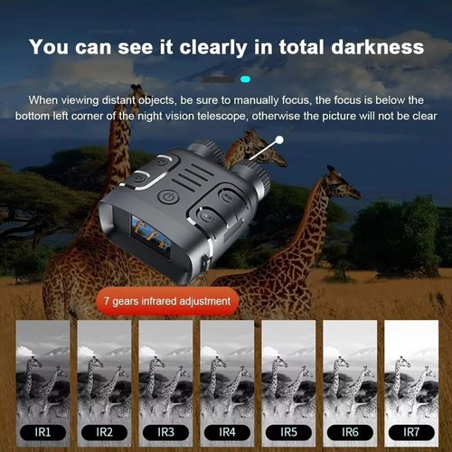Night Vision Goggles 2.4" LCD Screen Day Night High-Power Binoculars Infrared - Picture 18 of 19
