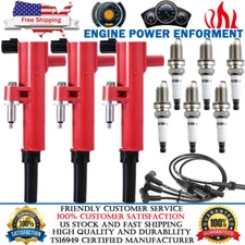 For Jeep Liberty 3.7L Energy Ignition Coil UF640 & Spark Plug & Wire Kit UF640
