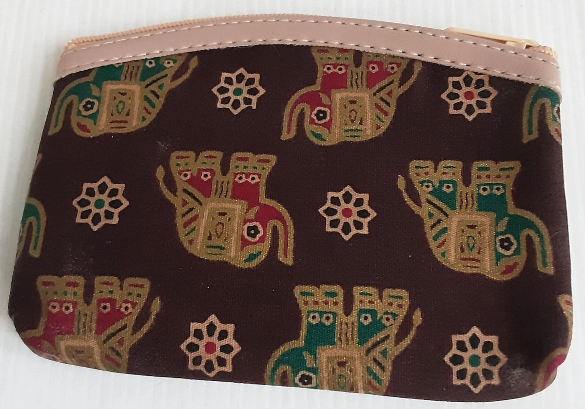 18 Beautiful Boho Elephant Bag Wallet Pockets Money Souvenir Gift Small Pattern