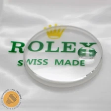 Rolex Sapphire Crystal 25- 295C- C1 Sapphire Glass LOGO Datejust Submariner GMT