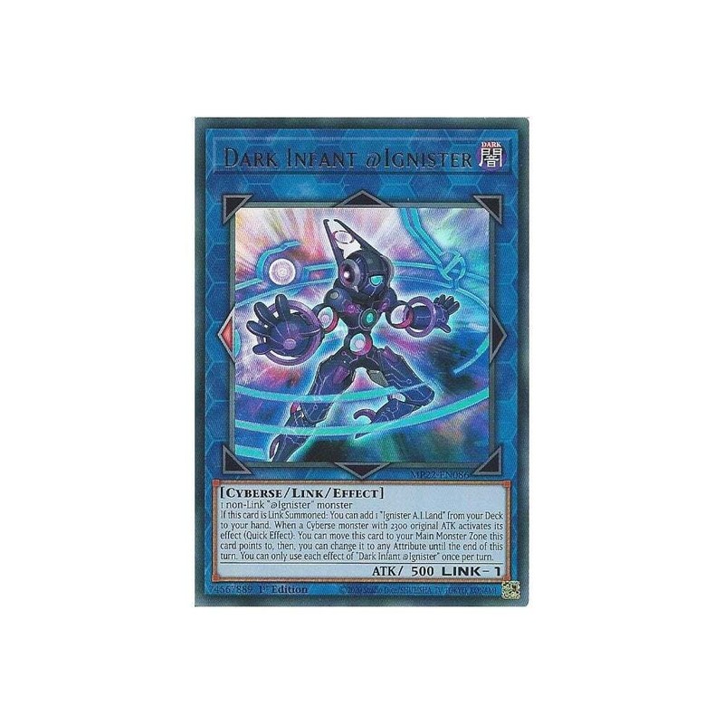 MP22-EN086 Dark Infant @Ignister : Ultra Rare Card : 1st Edition : YuGiOh TCG