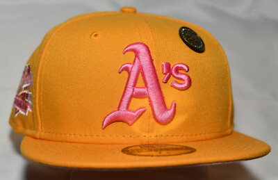 New Era Oakland Athletics A's Hat Club 7 1/8 Pink Lemonade 2.0