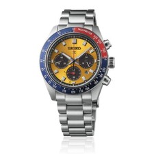SEIKO PROSPEX SBDL117 SPEEDTIMER Solar Chronograph Date Bright Yellow 2024 Gift 12