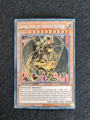 Yu-Gi-Oh! Hamon, Herr des tosenden Donners - SGX3-DEG02 - Secret Rare 1. Auflage
