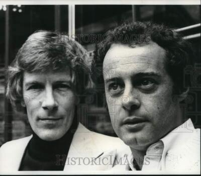 #ad 1976 Press Photo quot;Hamletquot; Actors Nicholas Pennell amp; Richard Monette in Canada $33.99