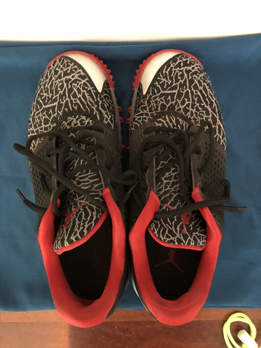 Jordan Trainer ST Golf Black/Gym Red 833359-001 Men's 10.5 Jordan Trainer ST Golf Black/Gym Red 833359-001 Men's 10.5