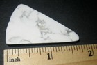 1.7" TUMBLED NATURAL CABOCHON STYLE CUT HOWLITE STONE FROM RHODESIA  12g *41 (GG — photo 2