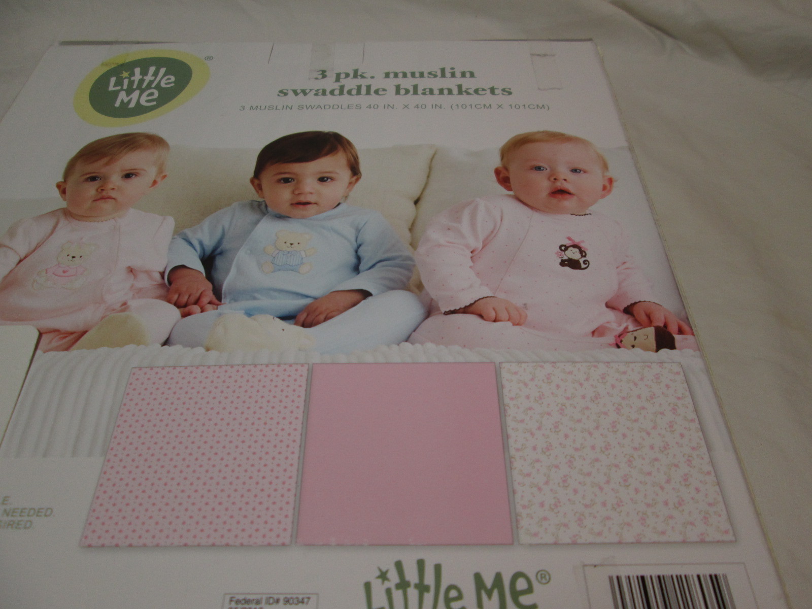 little me swaddle blankets
