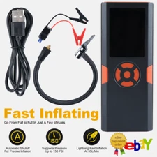 Tire Inflator Portable Air Compressor 150 PSI Air Pump for Car, Bike, Motorcycl