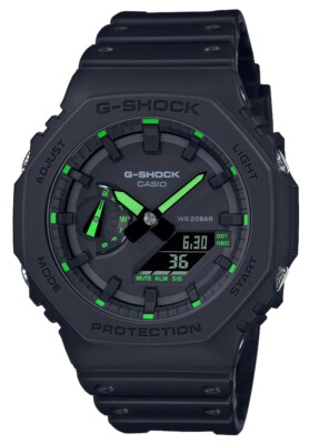 Casio G-Shock Uhr GA-2100-1A3ER Armbanduhr analog digital