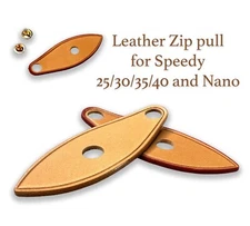 Dressupyourpurse Vachetta Leather Zip Pull zipper puller for Speedy 25 30 35 40