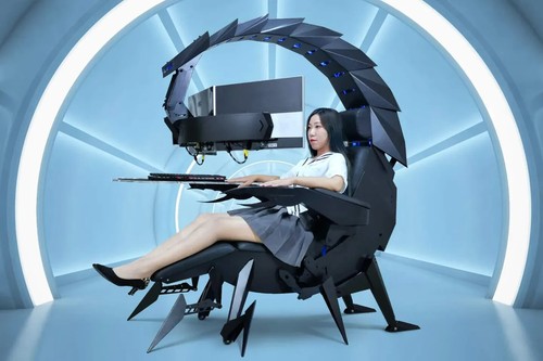 Cluvens Cockpit scorpion gaming chair aangeboden gaming stoel - Photo 3/4
