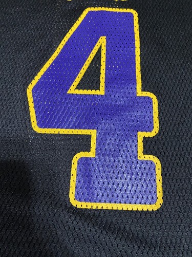 Reebok Minnesota Vikings #4 Brett Favre Football Jersey Yth Sz Large (14-16) Blk - Picture 4 of 12